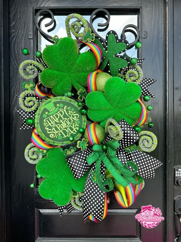 Rainbow-themed-Wreath