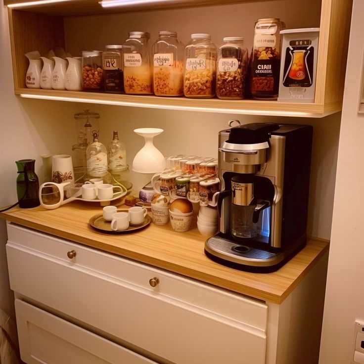 Coffee-and-Snack-Station