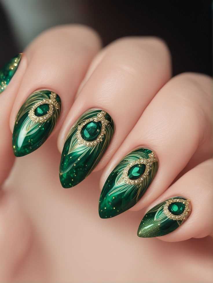 Green-Ombre-Nails