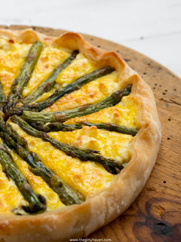 Asparagus-and-Goat Cheese-Tart