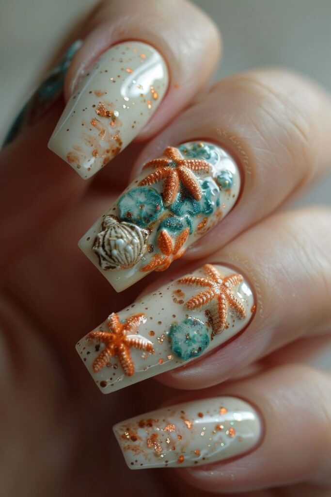 Textured- Sand- Nail-Ideas