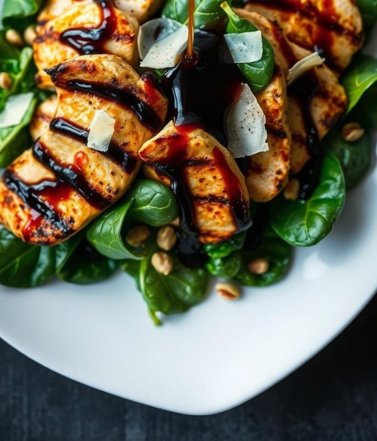 Chicken-and-Spinach-Salad-with-Balsamic-Vinaigrette