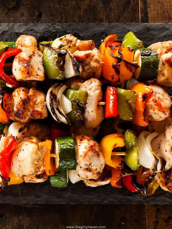 Chicken-and-Veggie-Skewers