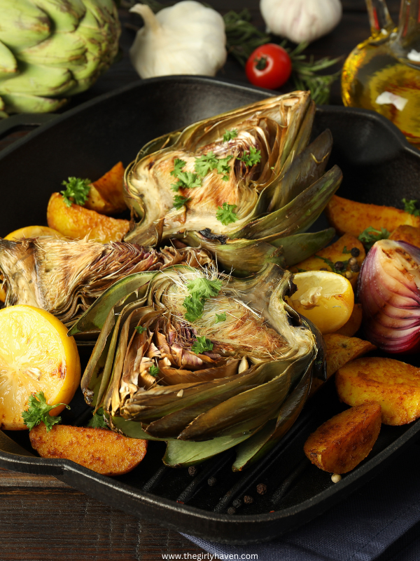 Grilled-Artichokes-with-Garlic-Aioli