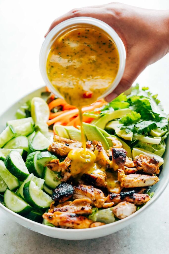 Grilled -Chicken- & -Mango- is-another-fresh-garden-Salad-ideas