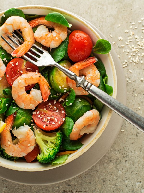 Grilled-Shrimp-Salad -with-Citrus-Vinaigrette