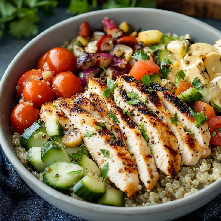 Mediterranean-Quinoa-Bowl