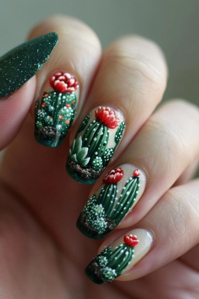 Mini -Garden- Nail- Art