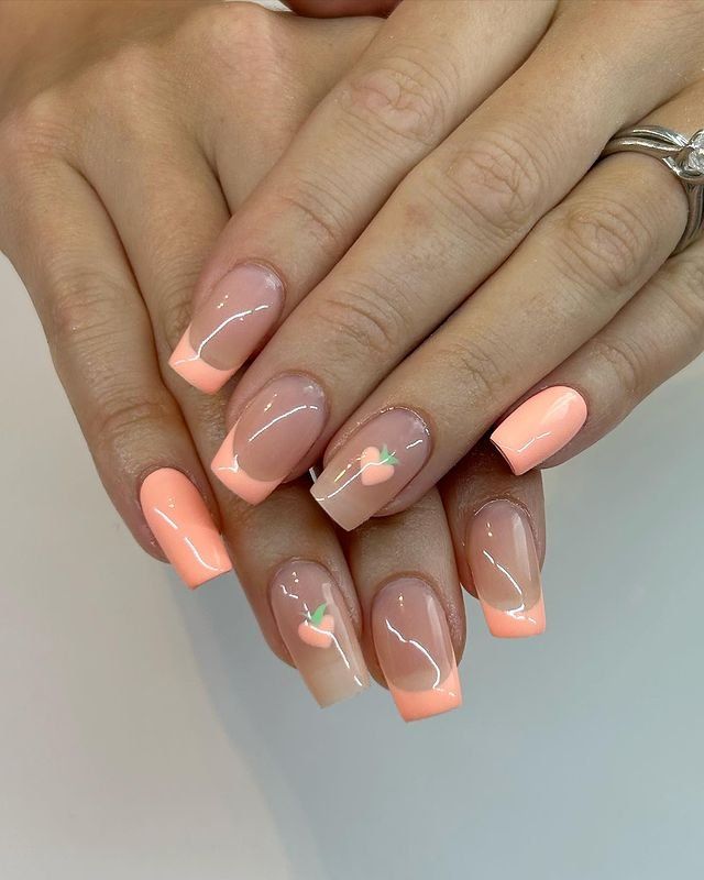 Peachy -Perfection-Spring-nail