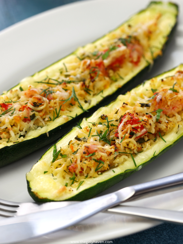 Pesto-Zucchini-Boats