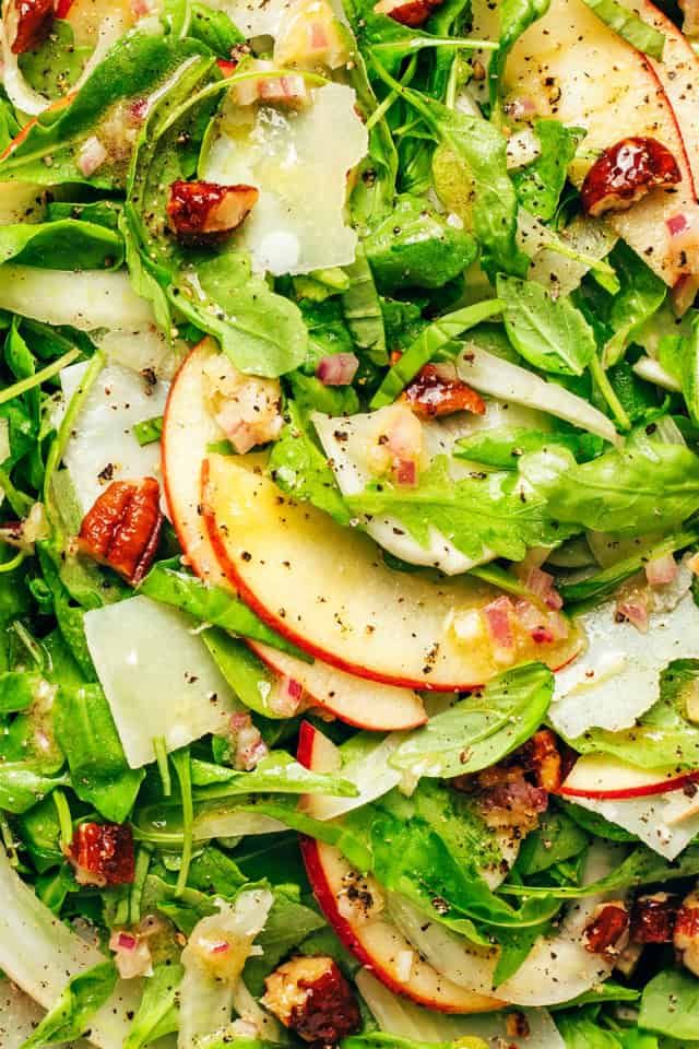 Shaved -Fennel- & -Apple- Salad