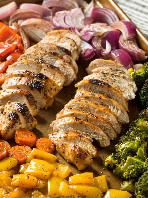Sheet-Pan-Greek-Chicken-Bowl