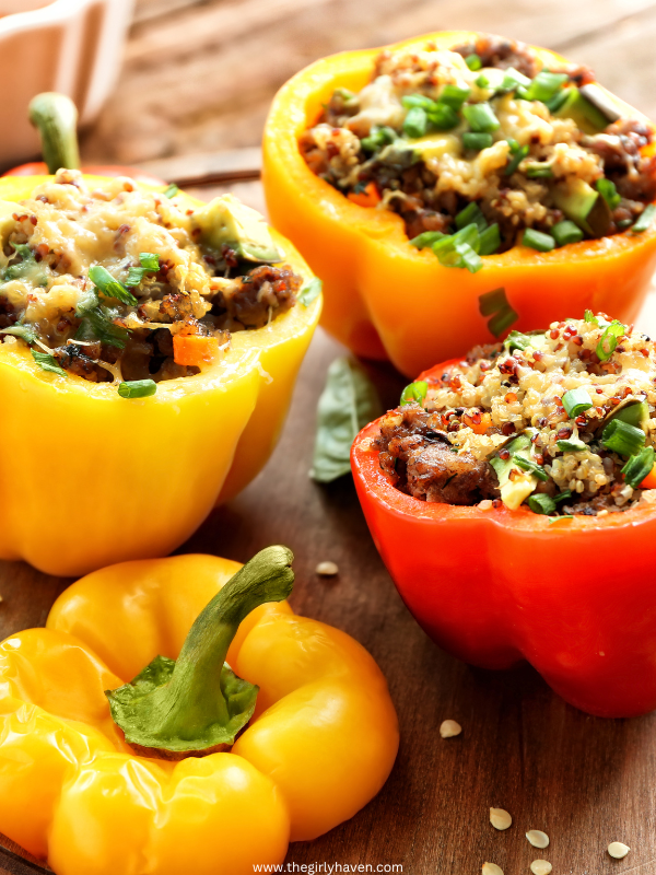 Stuffed-Bell-Peppers-with-Quinoa-and-Spinach
