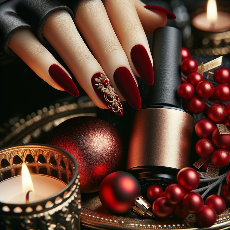 Velvet-Effect- Nails
