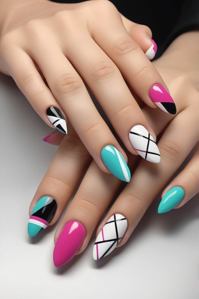 Geometric -Line -Art-Nail
