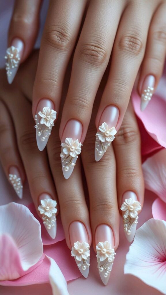 Pearl-Accent-Nails