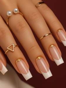 White-French-Tip-with-Nude-Base