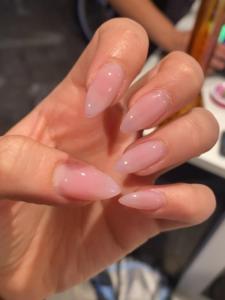 Peach-Almond-Nails 