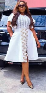 A-Line-Dress-with a-Cardigan