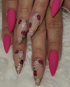 Floral-February-Nails