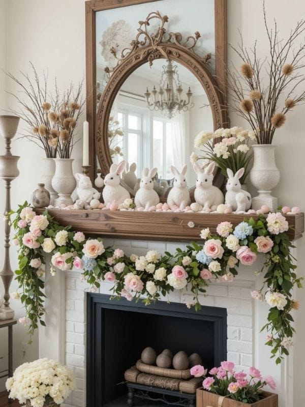 20 Easter Home Decor Ideas That Feel Soft & Feminine - The Girly Haven