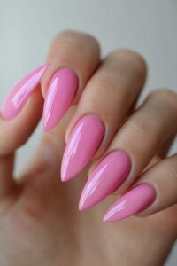 Pink-Glossy-Nails.