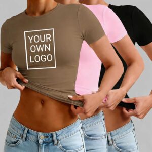 Crop-top.