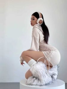 Hoodie-Mini-Skirt