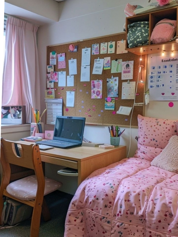 Personal space for dorm room 