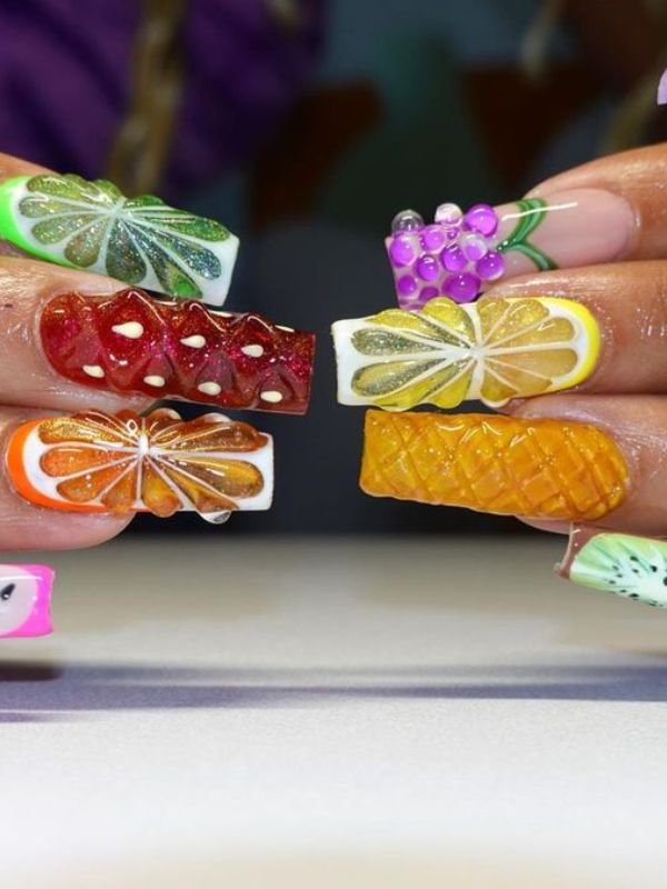 25-stunning-baddie-3D-fruit-nail-ideas-with-colorful-mixed-fruit-designs.