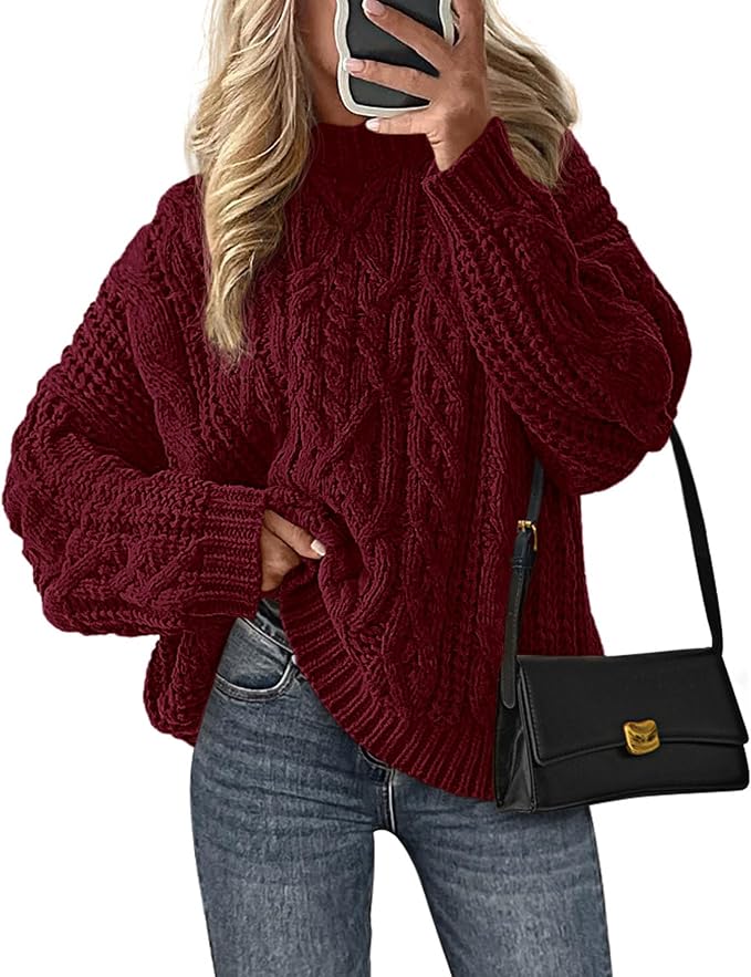 Burgundy-Sweater