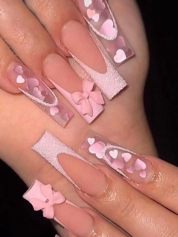 Beautiful-Girly-Acrylic-Nails-Every-Girl-Should-Try-On