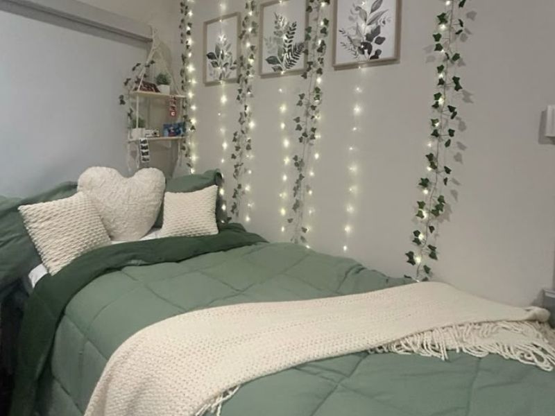 Beautiful-Sage-Green-Dorm-Room-Ideas-for-a-Cozy-Space