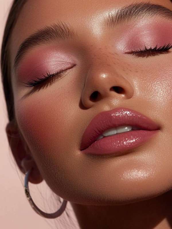 Berry-Blush-Makeup