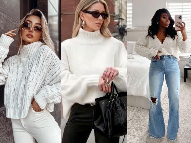 Best-White-Sweater-Styles-Ideas-You-Should-Try