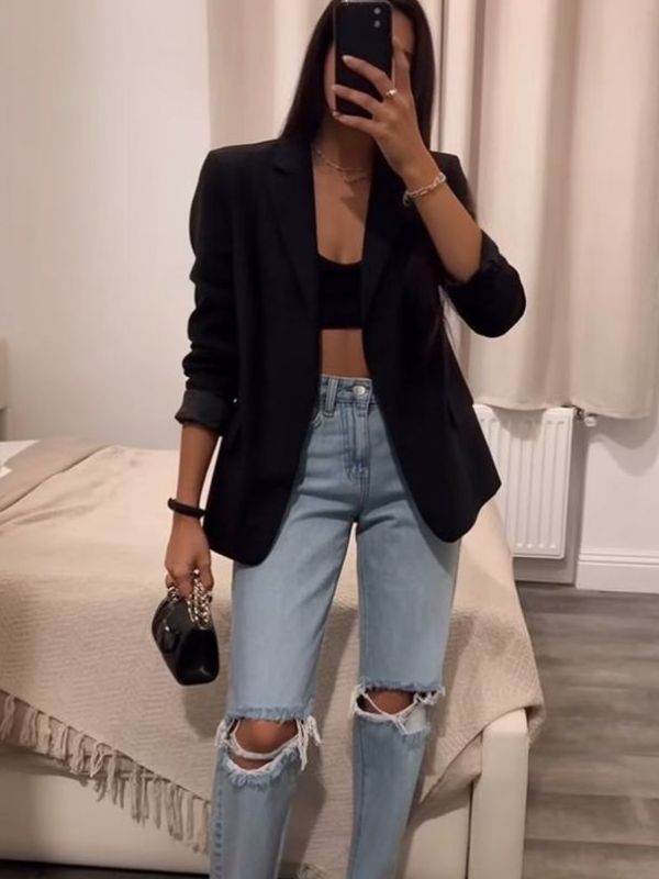 Blazer-Crop-Top-and-Jeans