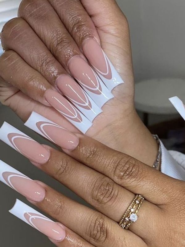 Classic-French-Tip-Long-Nails-Ideas-You'll-Want-to-Try.