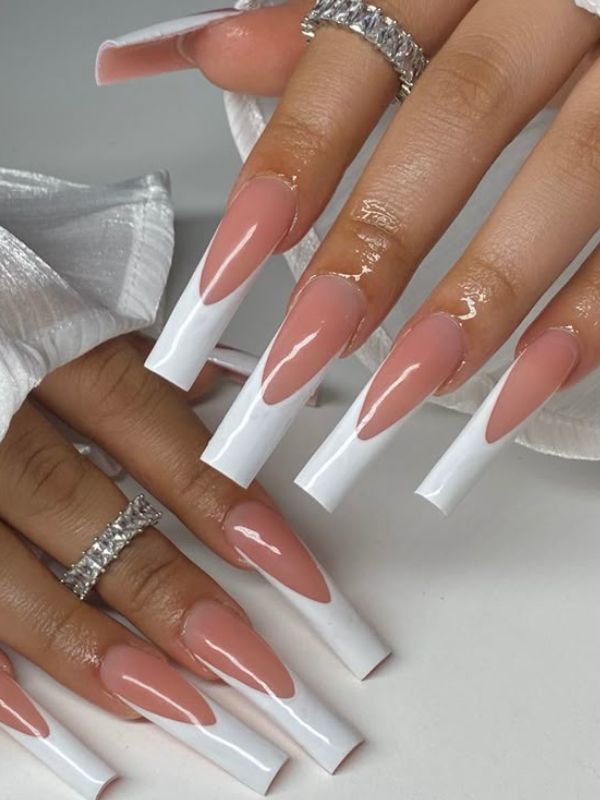 Classic-White-Thick-French-Tips