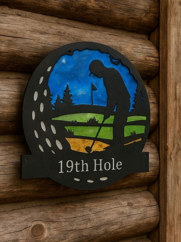 DIY-golf-wall-art. 