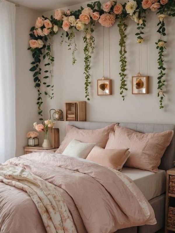 Floral-Wall-Behind-Your-Bed