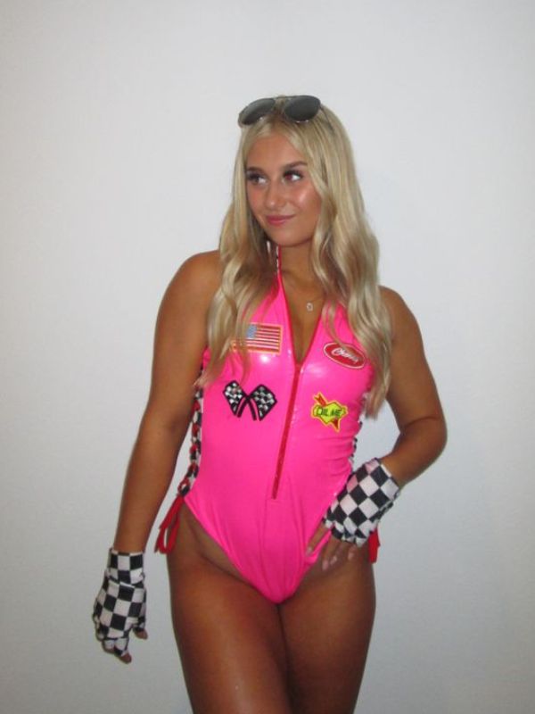 Girly-Pink-Race-Car-Driver