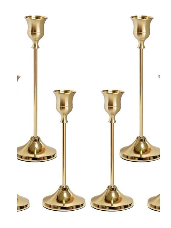 Gold-Candle-Holders