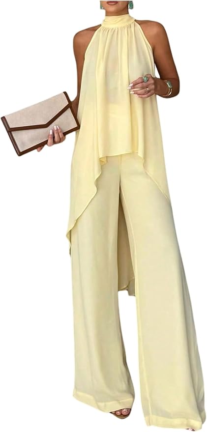 Halter-Top-and-Flowy-Pants