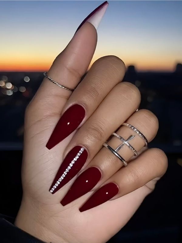 Long-Burgundy-Acrylic-Nails.