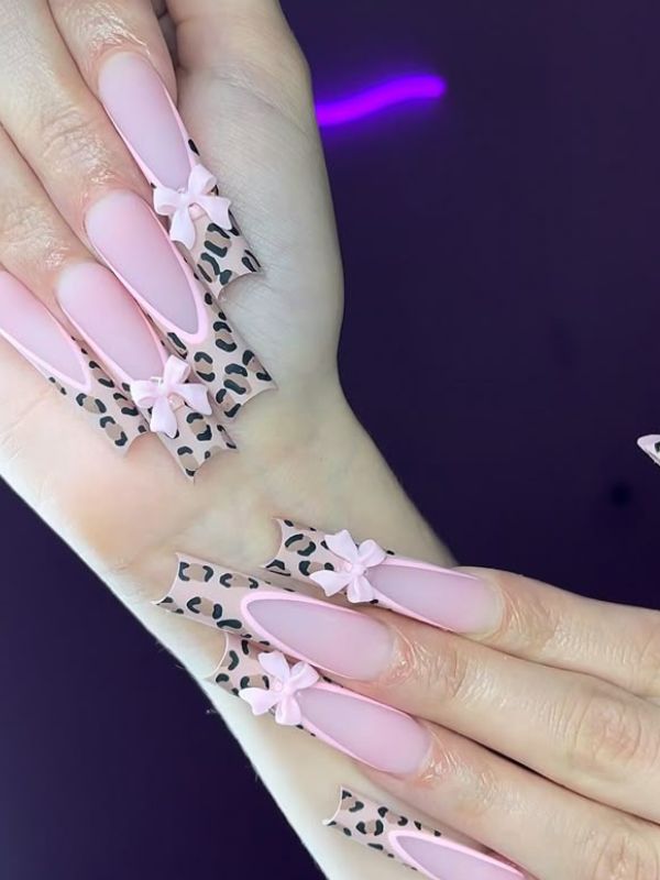 Long-Square-French-Tip-Nails