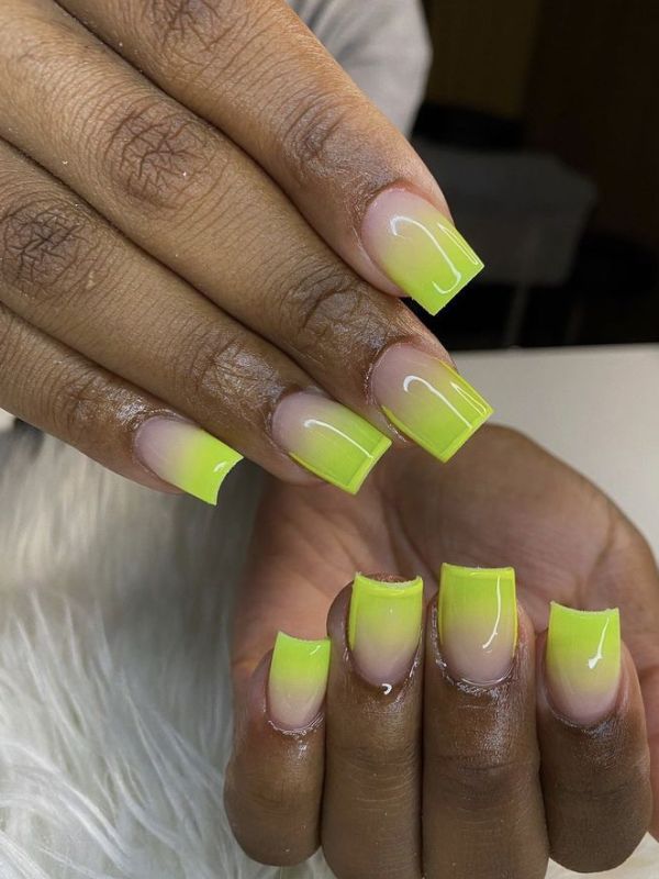 Ombre-French-Tips-With-Chrome.
