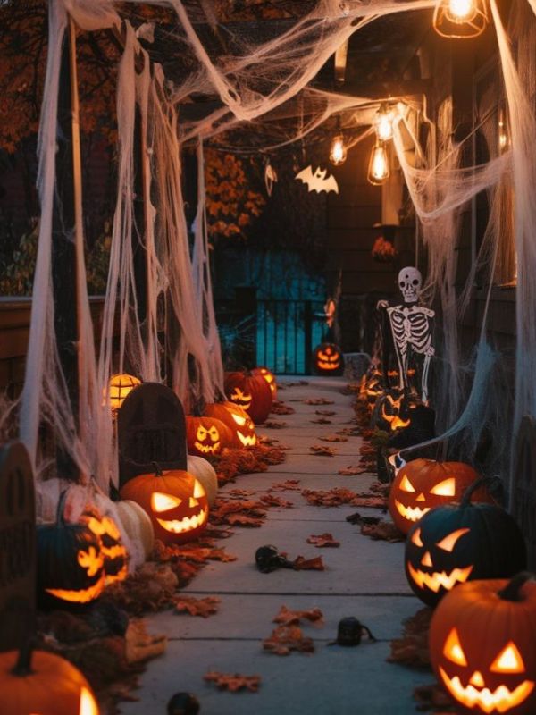Pumpkin-Lined-Walkway