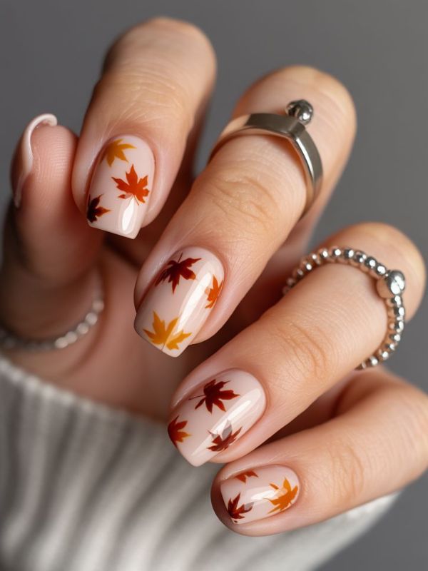 September-Short-Nail-Design