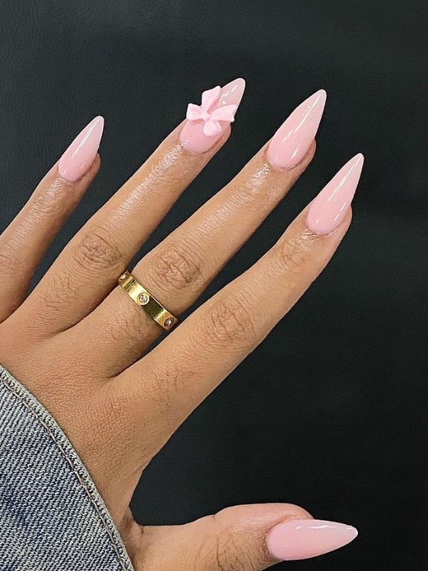 Soft-Pink-Acrylic-Nails