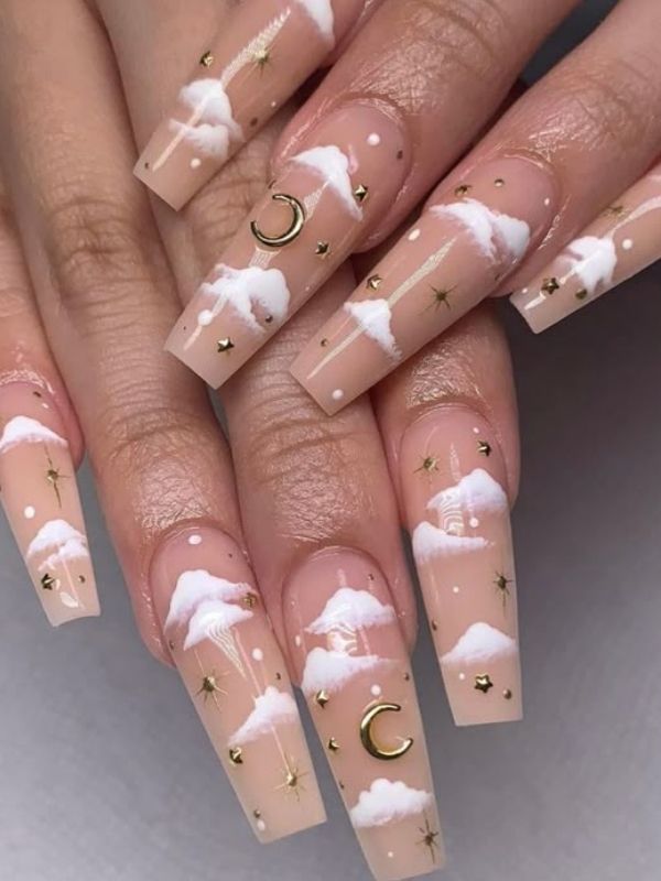 Starry-September-Long-Nails